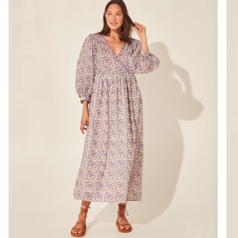Daughters of India Dress NWT Fall colors, midi to maxi dress